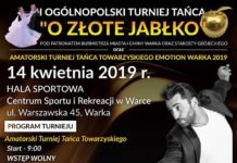 Zapraszamy na I Ogólnopolski Turniej Tańca !