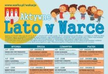 Zapraszamy na Aktywne Lato w Warce!