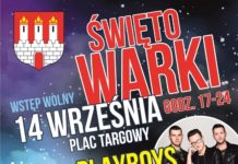Zapraszamy na Święto Warki 2019