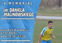 Zapraszamy na X Memoriał im. Daniela Malinowskiego!