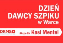 Dzień Dawcy Szpiku w Warce! Akcja dla Kasi Mentel!
