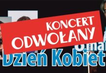 Koncert odwołany