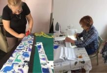 UTW Warka szyje maseczki