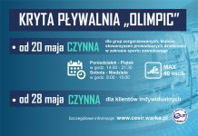 Basen wznawia działalność!