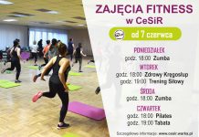 Zajęcia Fitness od 7 czerwca!