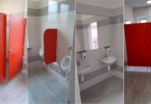 Nowe łazienki w LO Warka