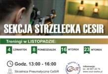 Treningi sekcji strzeleckiej w listopadzie