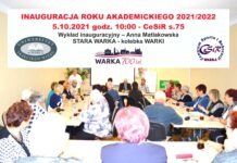 Inauguracja Roku Akademickiego UTW 2021/2022