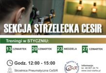 Treningi strzeleckie w STYCZNIU