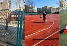 Wiosenne prace na stadionie i orliku