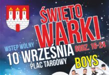 Już w sobotę Święto Warki! Serdecznie zapraszamy!