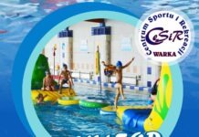 Wodny Tor Przeszkód na wareckim basenie