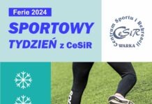 Sportowy tydzień z CeSiR! – Zapisy na ferie