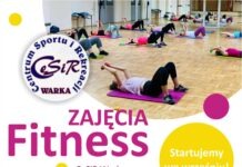 Już wkrótce startują zajęcia fitness w CeSiR Warka