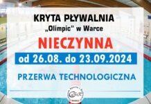 UWAGA – Przerwa Technologiczna na basenie