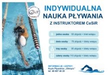 Zapraszamy na indywidualne zajęcia pływania z CeSiR