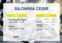 Zapraszamy do Siłowni CeSiR!