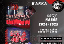 Szkoła Tańca HOUSE OF DANCE – Grafik zajęć 2024/2025