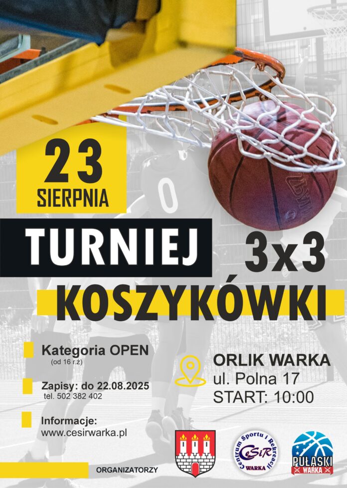 TURNIEJ MAJÓWKA 3x3