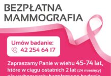 Bezpłatne badania mammograficzne w Warce