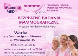 Bezpłatne badania mammograficzne