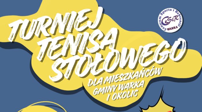 Zapraszamy na turniej tenisa stołowego!