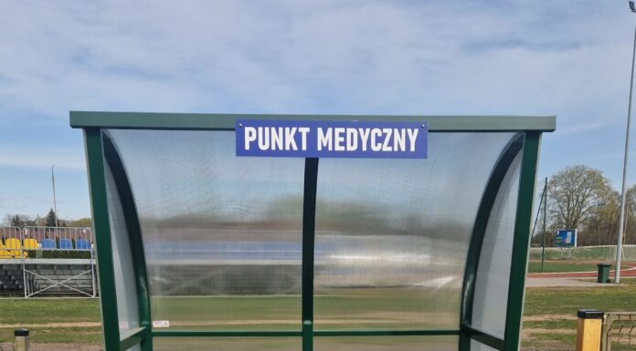 Inwestycje na stadionie – Punkt medyczny