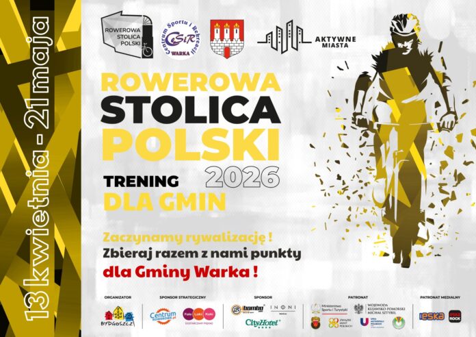 Rowerowa Stolica Polski - plakat