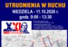 Utrudnienia w ruchu w dniu 11.10.2026
