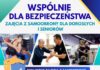 WSPÓLNIE DLA BEZPIECZEŃSTWA!